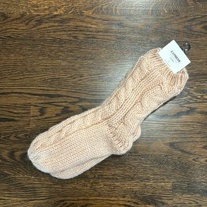 New Express Pink Slipper Socks